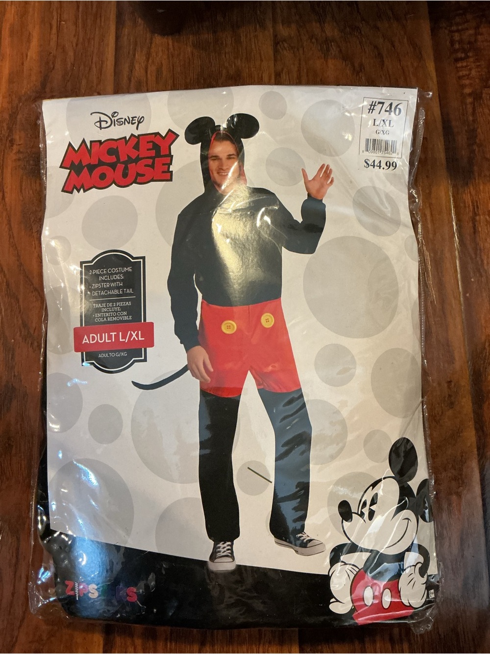 Mickey Mouse Halloween onesie/costume